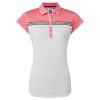 coral branco-brilhante L6VB1370 bloco de cores projetado com coral branco-brilhante lisle Footjoy