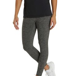 corante espacial de carvão L6VB2451 leggings até o tornozelo mulheres corante espaço carvão Footjoy