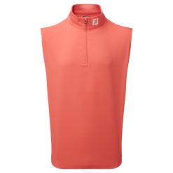 laranja L6VB1056 colete de tecido elástico laranja Footjoy