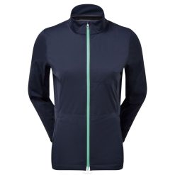 marinha-água-marinha L6VB709 jaqueta hidroknit feminina azul-água-marinha Footjoy