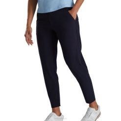 marinha L6VB2443 calça leve no tornozelo feminina azul marinho Footjoy