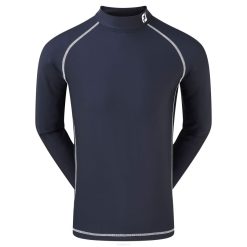 marinha L6VB265 camisa camada base térmica azul marinho Footjoy