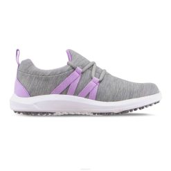 orquídea cinza L6VB700 fj lazer slip-on feminino estilo temporada anterior cinza-orquídea Footjoy