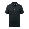 preto L6VB1180 júnior stretch piquê preto liso Footjoy