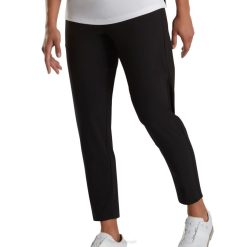 preto L6VB2445 calça leve no tornozelo feminina preta Footjoy