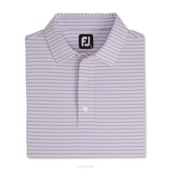 rosa-azul-branco L6VB1854 stretch lisle risca de giz rosa-azul-branco Footjoy